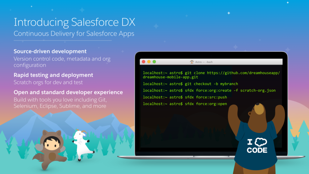 Salesforce DX Beta release